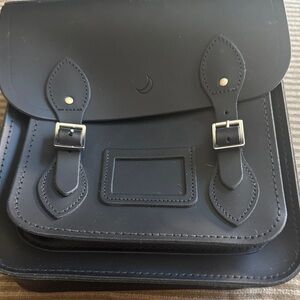 The Cambridge Satchel Company Black Leather Backpack